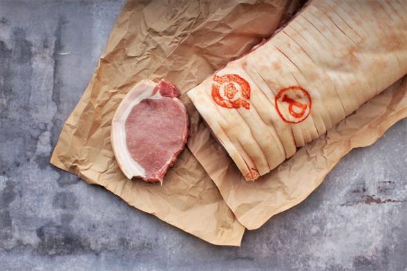 Øko Flæskesteg m ben. Ca 2.5 kg